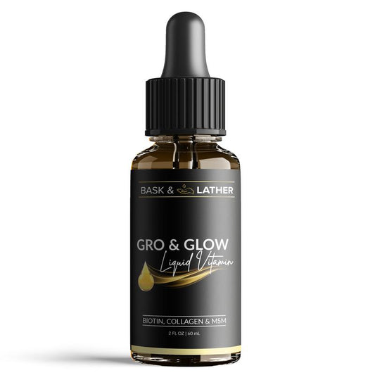 Gro & Glow Liquid Vitamins for Hair, Nails & Skin