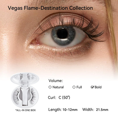 Magnetic Eyelashes with Applicator Kit