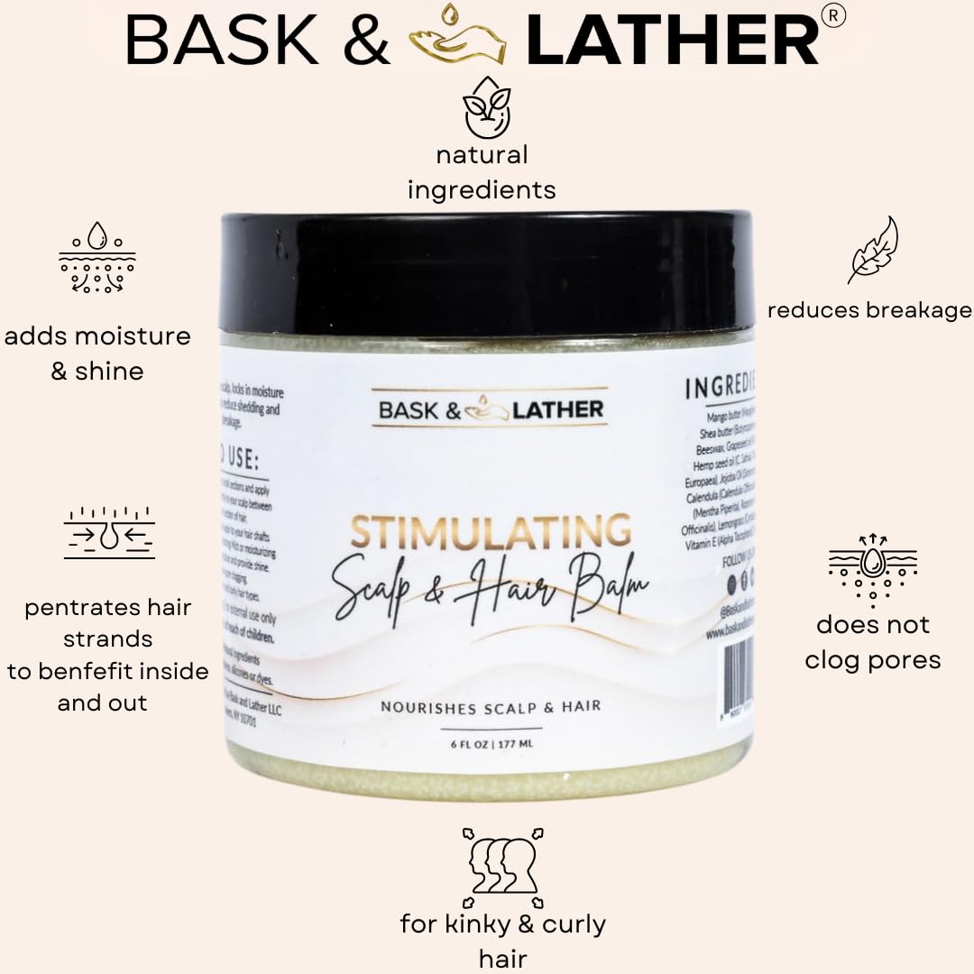 Stimulating Scalp and Hair Balm