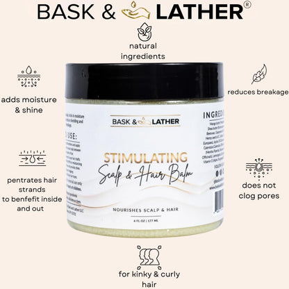 Stimulating Scalp and Hair Balm
