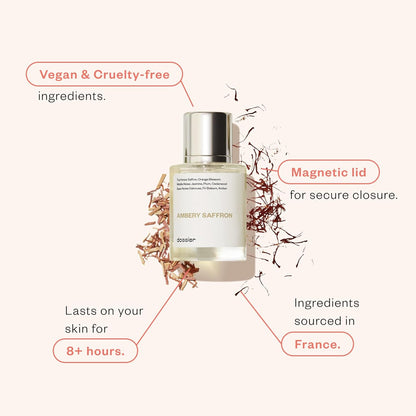Dossier Ambery Saffron  Eau de Parfum