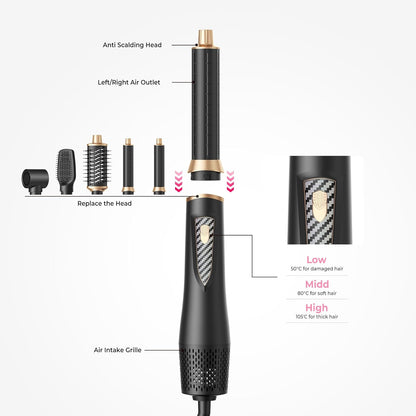 5 in 1 Blow Dryer Brush Set