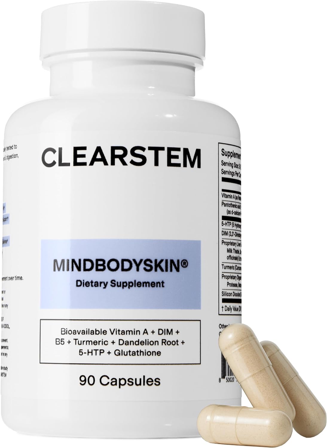 Suplemento hormonal para el acné MINDBODYSKIN