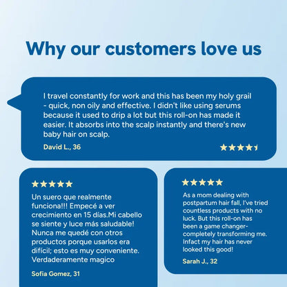 Hair Growth Roll-On Serum Buy 1 Get 1 Free