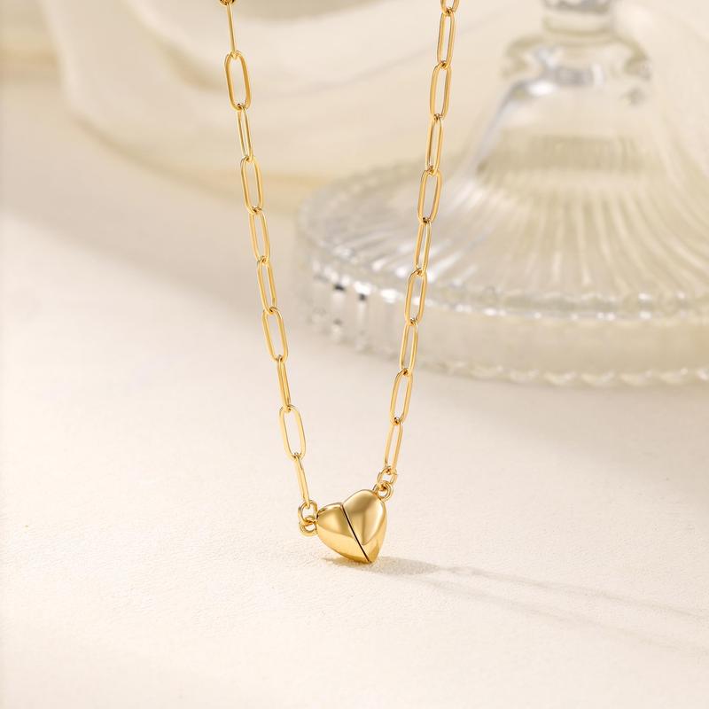 14k Gold Heart Shape Pendant
